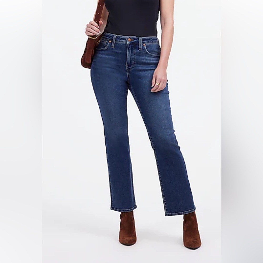 Madewell high-rise kick out jean